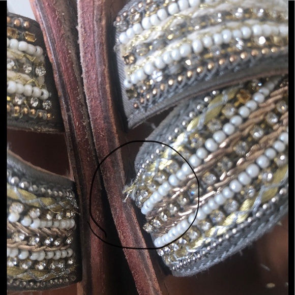 ANTHROPOLOGIE JASPER & JEERA FLORETTA SANDAL. EUC - Picture 11 of 11